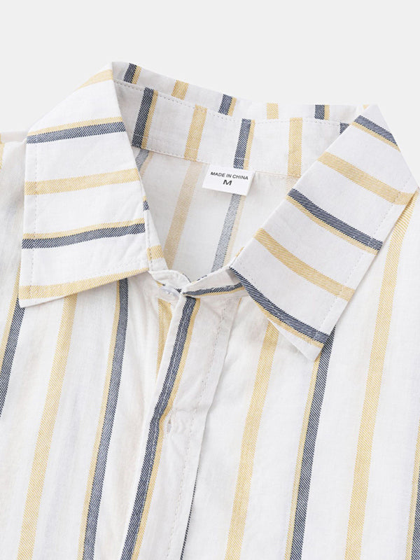 Hawaiian Style Casual Beach Vacation Printed Men's Shirt