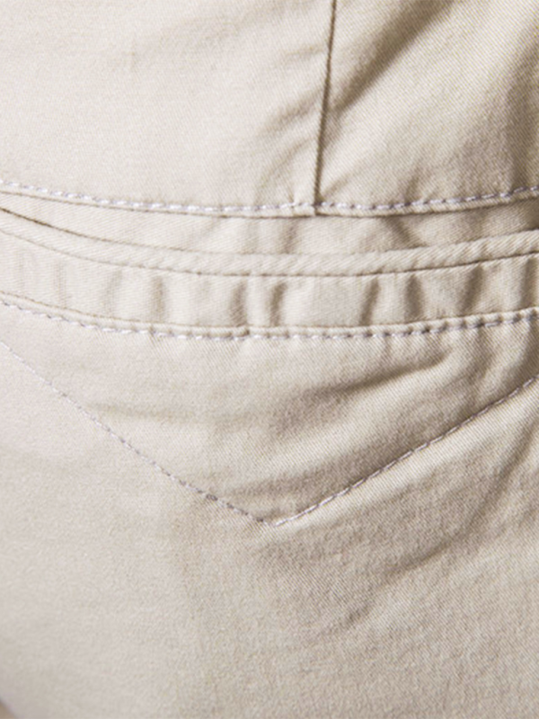 New cotton casual shorts men's straight slim fit shorts large size solid color men's clothing