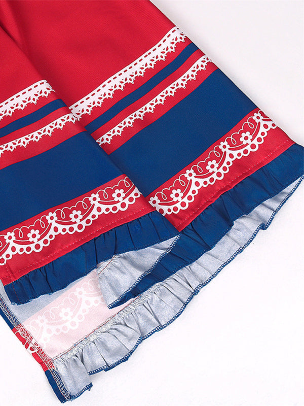 German Oktoberfest costume Bavarian women's clothing