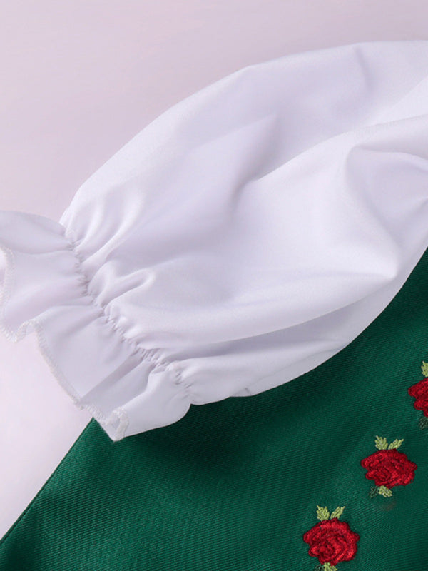 German Oktoberfest costume Bavarian traditional beer maid costume
