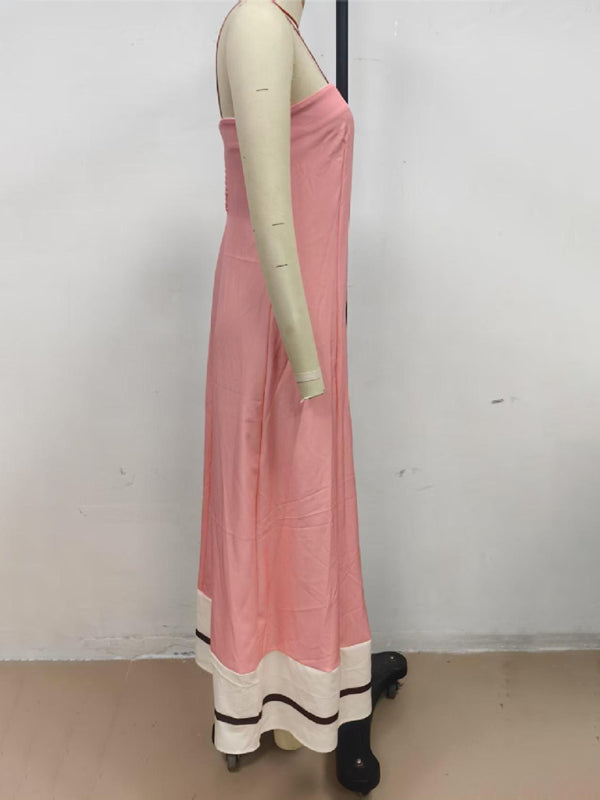 Sexy strapless off-shoulder dress